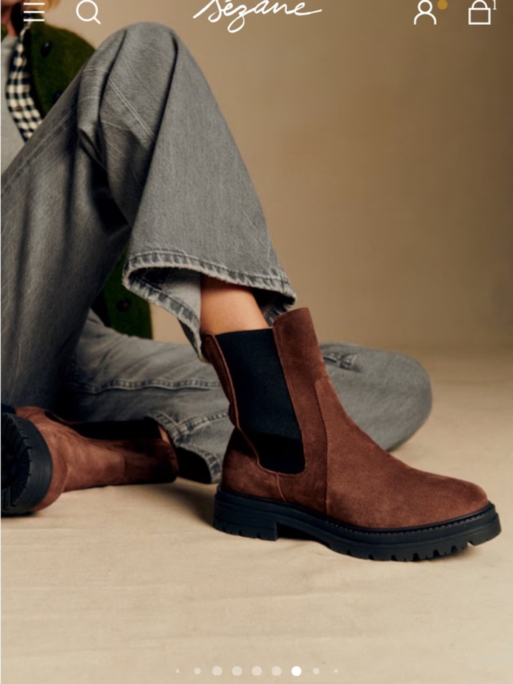Sezane Lena Low Boots - Picture 10 of 13